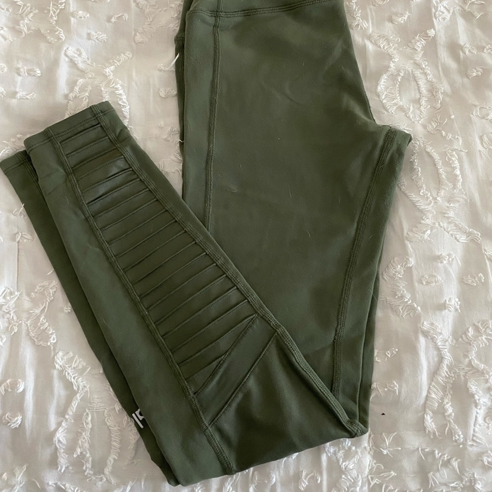 ALO army green leggings